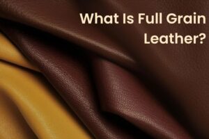 Discovering the Distinctive Charms of Top-Grain Leather